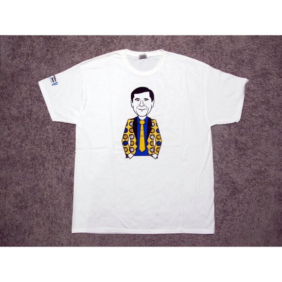 Golden State Warriors TNT Craig Sager Sagerstrong Foundation SGA mens t-shirt XL - Picture 2 of 8